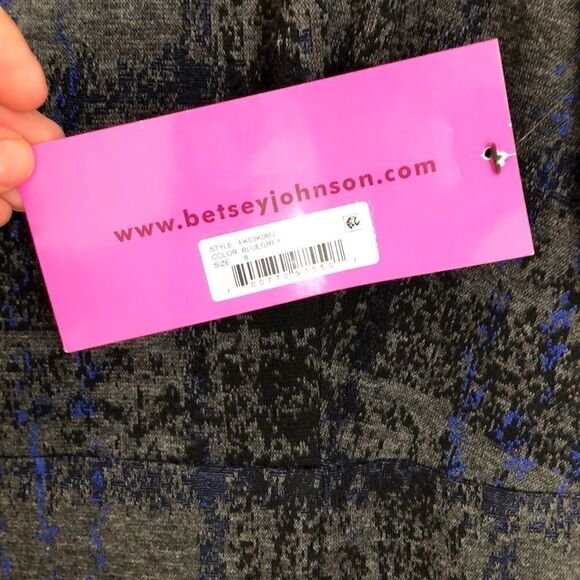 NWT Betsey Johnson Asymmetrical Plaid Dress - Picture 5 of 8